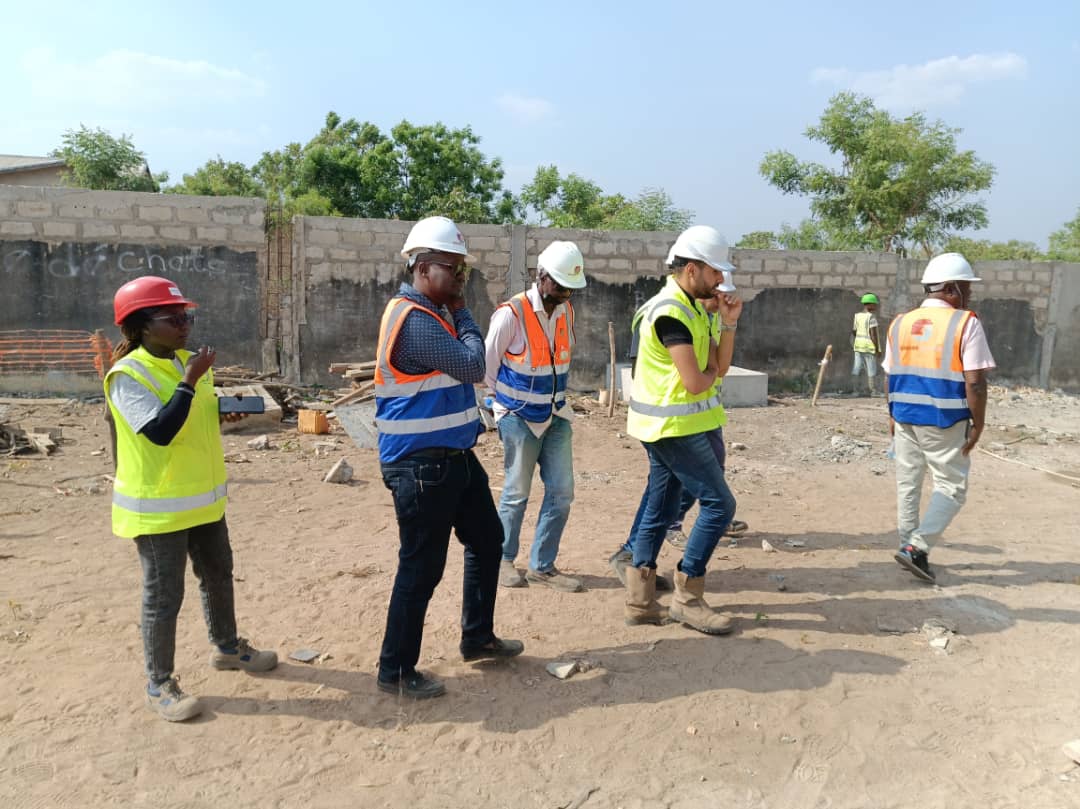 Visit by the UGP (PASE/SBEE) delegation to the Paouignan site