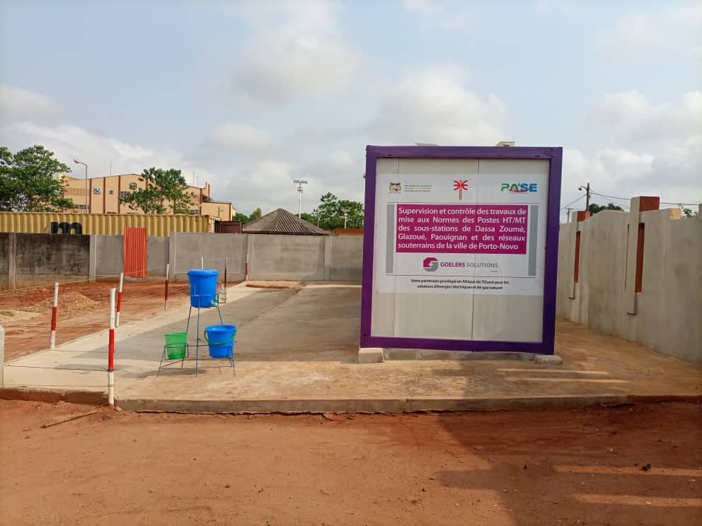 Supervision and Control Mission for the Compliance Upgrade of Porto-Novo's Underground Networks